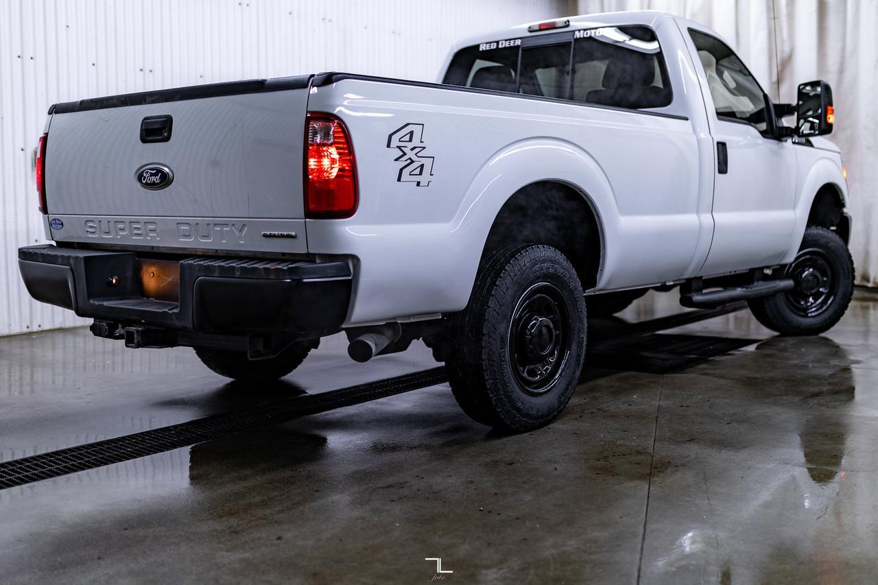 2012 Ford F-250 4x4 Reg Cab XL Longbox Red Deer AB