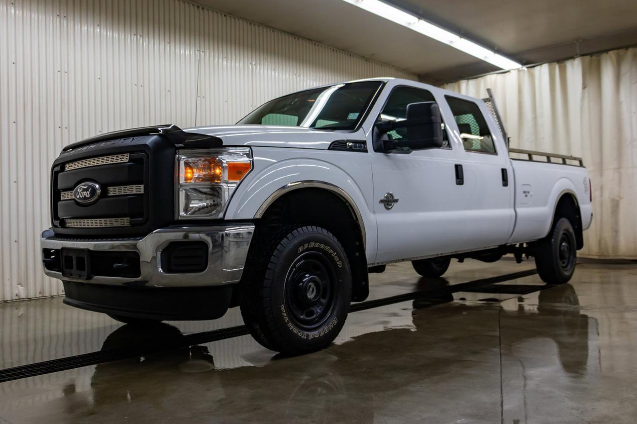2012 Ford F-350 4x4 Crew Cab XL Diesel Longbox Red Deer AB