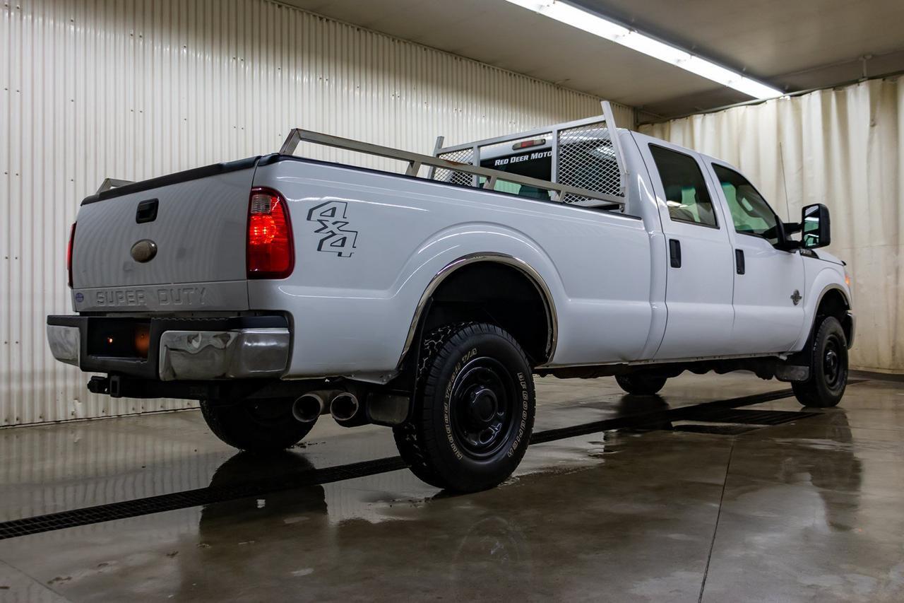 2012 Ford F-350 4x4 Crew Cab XL Diesel Longbox Red Deer AB