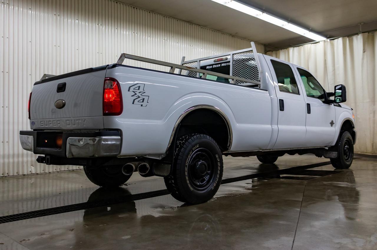 2012 Ford F-350 4x4 Crew Cab XL Diesel Longbox Red Deer AB