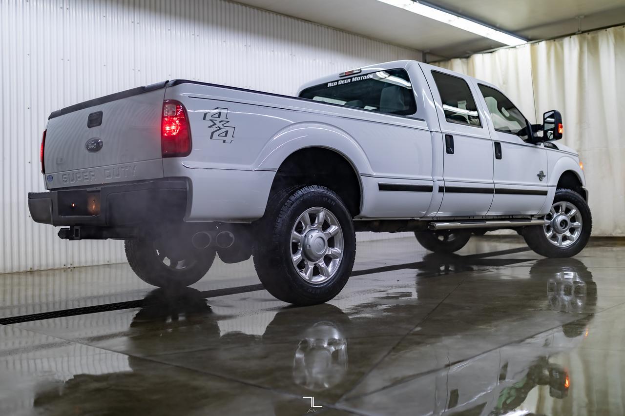 2012 Ford F-350 4x4 Crew Cab XL Longbox Diesel Red Deer AB
