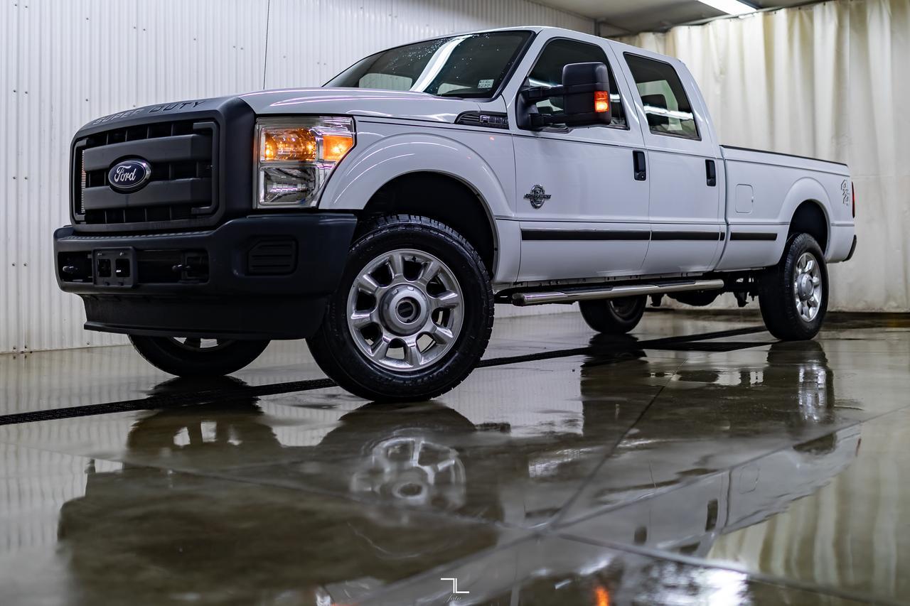 2012 Ford F-350 4x4 Crew Cab XL Longbox Diesel Red Deer AB