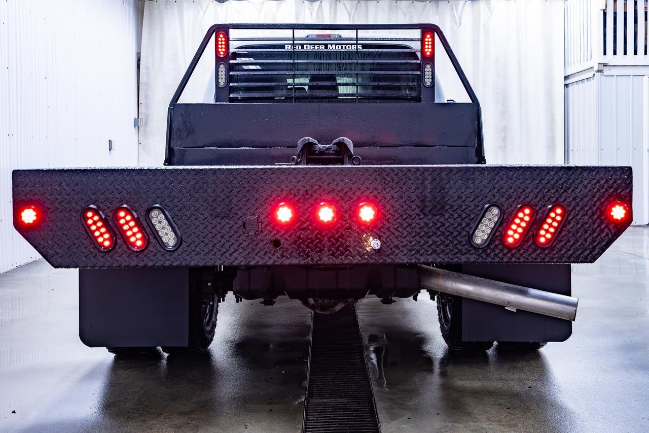 2012 Ford F-350 4x4 Crew Cab XLT Cab & Chassis Diesel Red Deer AB