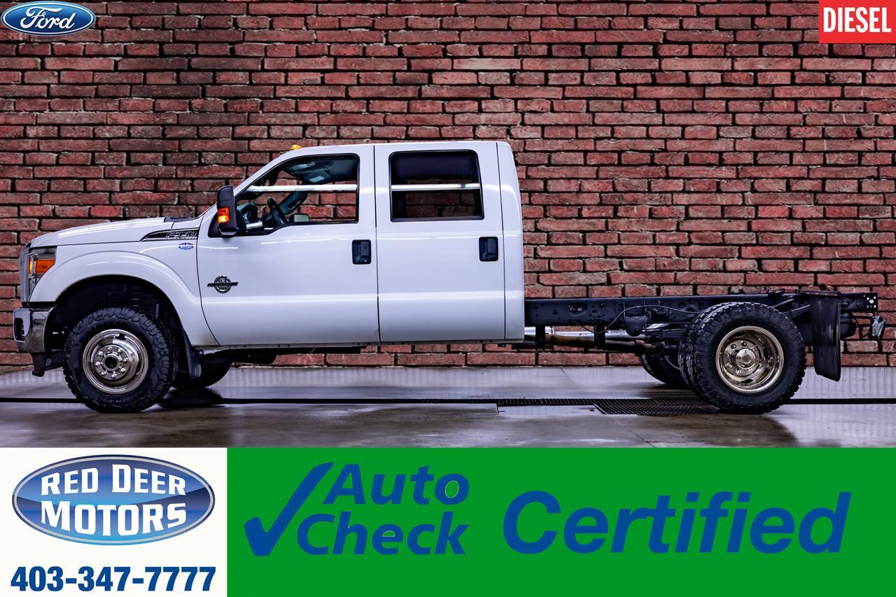 2012 Ford F-350 4x4 Crew Cab XLT Cab & Chassis Diesel