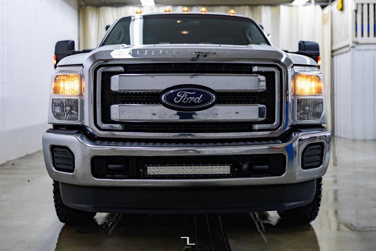 2012 Ford F-350 4x4 Crew Cab XLT Deck Dually Red Deer AB