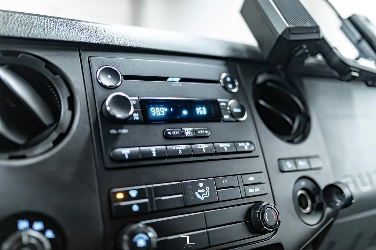 2012 Ford F-350 4x4 Crew Cab XLT FX4 Mechanics Box Diesel VMAC Red Deer AB