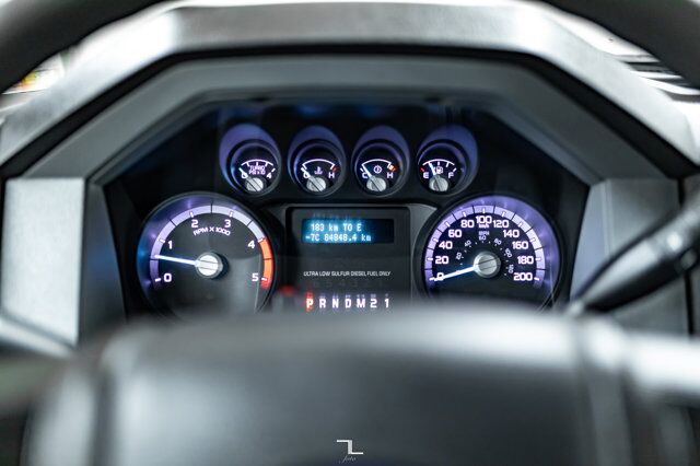 2012 Ford F-350 4x4 Crew Cab XLT FX4 Mechanics Box Diesel VMAC Red Deer AB