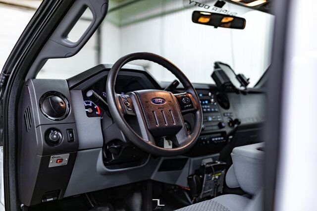 2012 Ford F-350 4x4 Crew Cab XLT FX4 Mechanics Box Diesel VMAC Red Deer AB