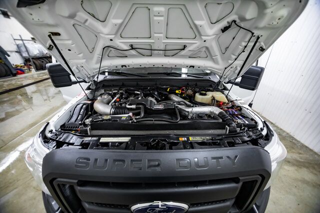 2012 Ford F-350 4x4 Crew Cab XLT FX4 Mechanics Box Diesel VMAC Red Deer AB