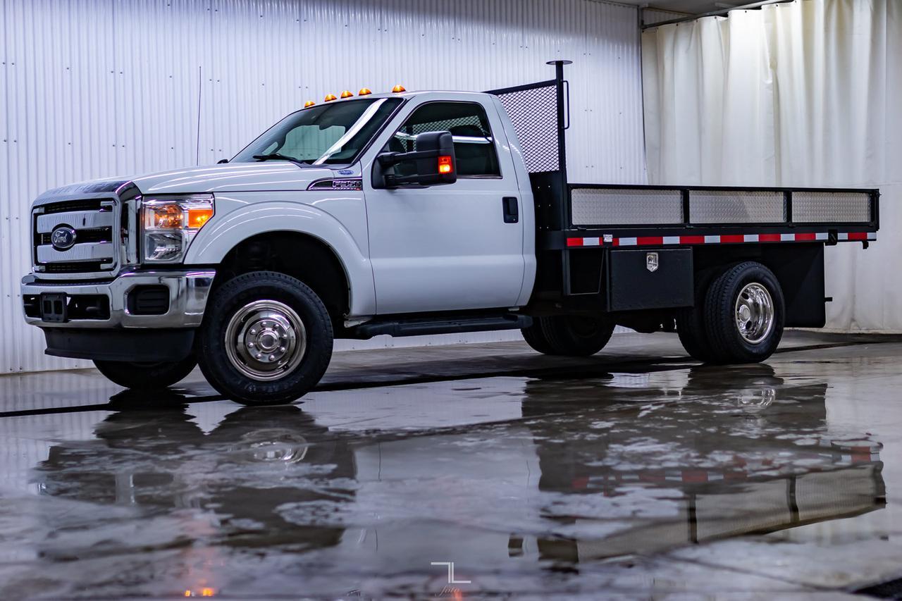 2012 Ford F-350 4x4 Reg Cab XLT Dually Deck Red Deer AB