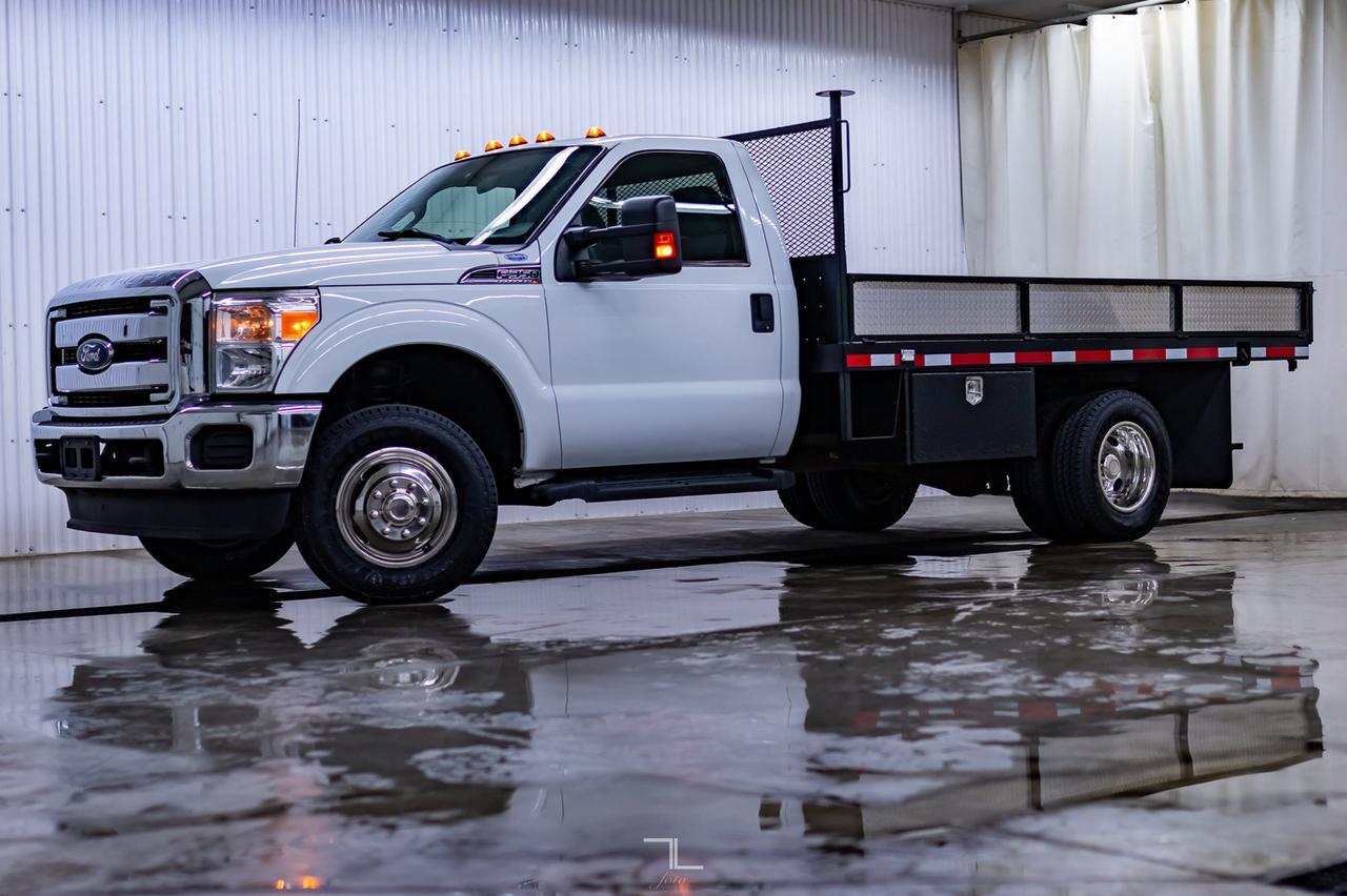2012 Ford F-350 4x4 Reg Cab XLT Dually Deck Red Deer AB