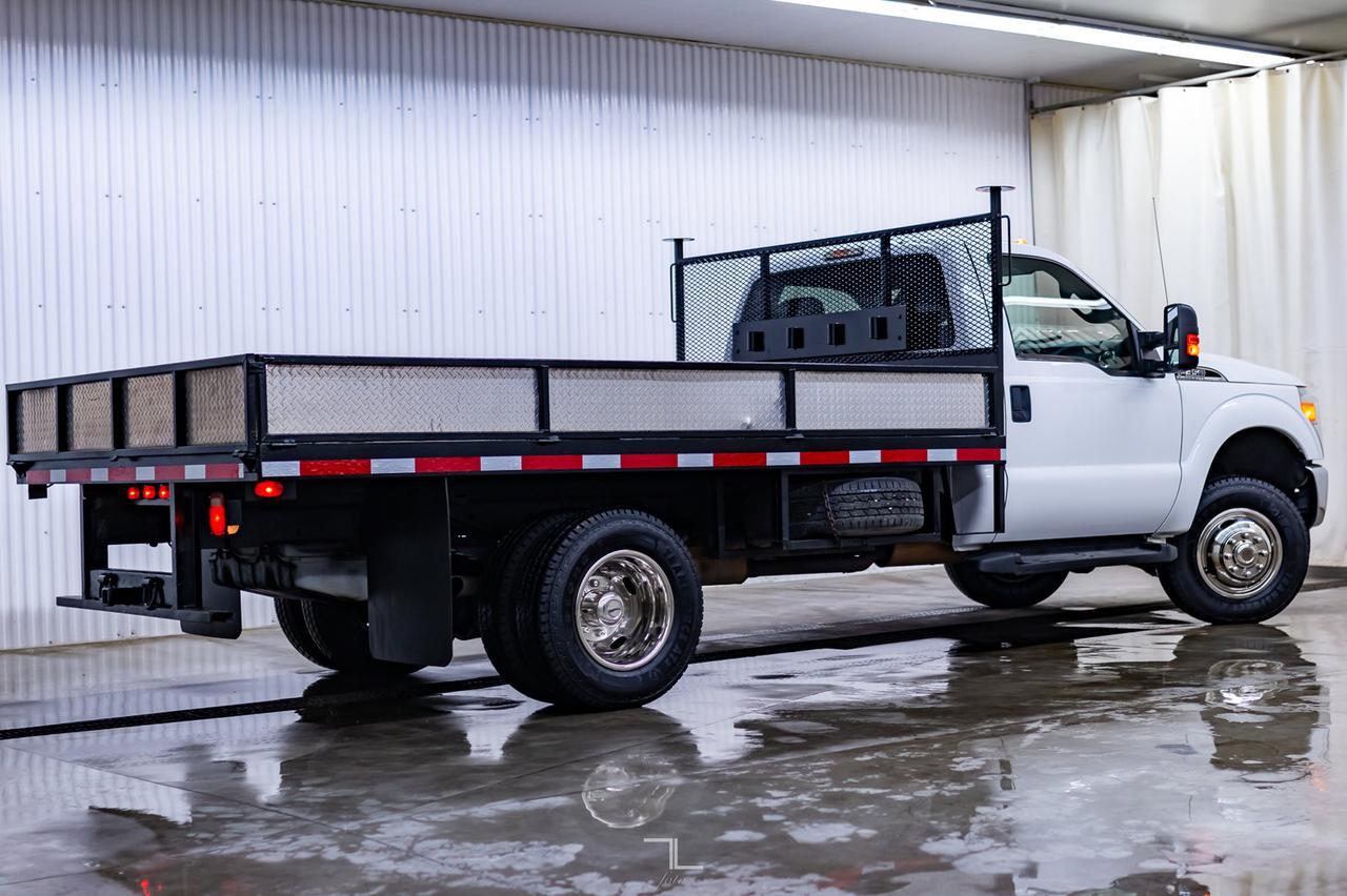 2012 Ford F-350 4x4 Reg Cab XLT Dually Deck Red Deer AB