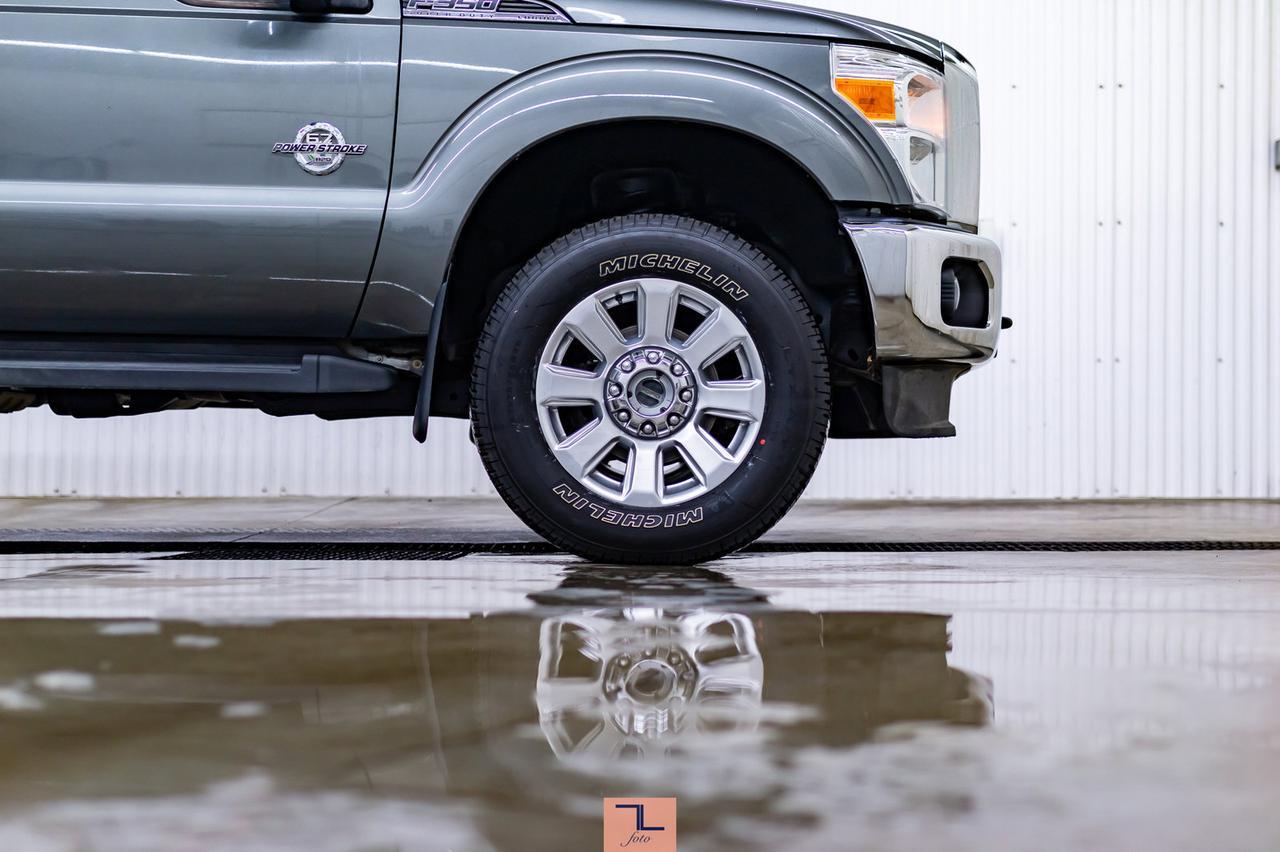 2012 Ford F-350 4x4 Super Cab Lariat FX4 Diesel Leather BCam Red Deer AB