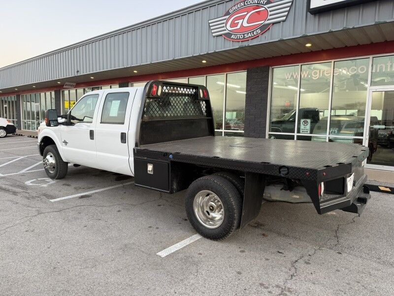 2012 Ford F-350 DRW 4x4 Diesel Flatbed 84k mi's XL Collinsville OK