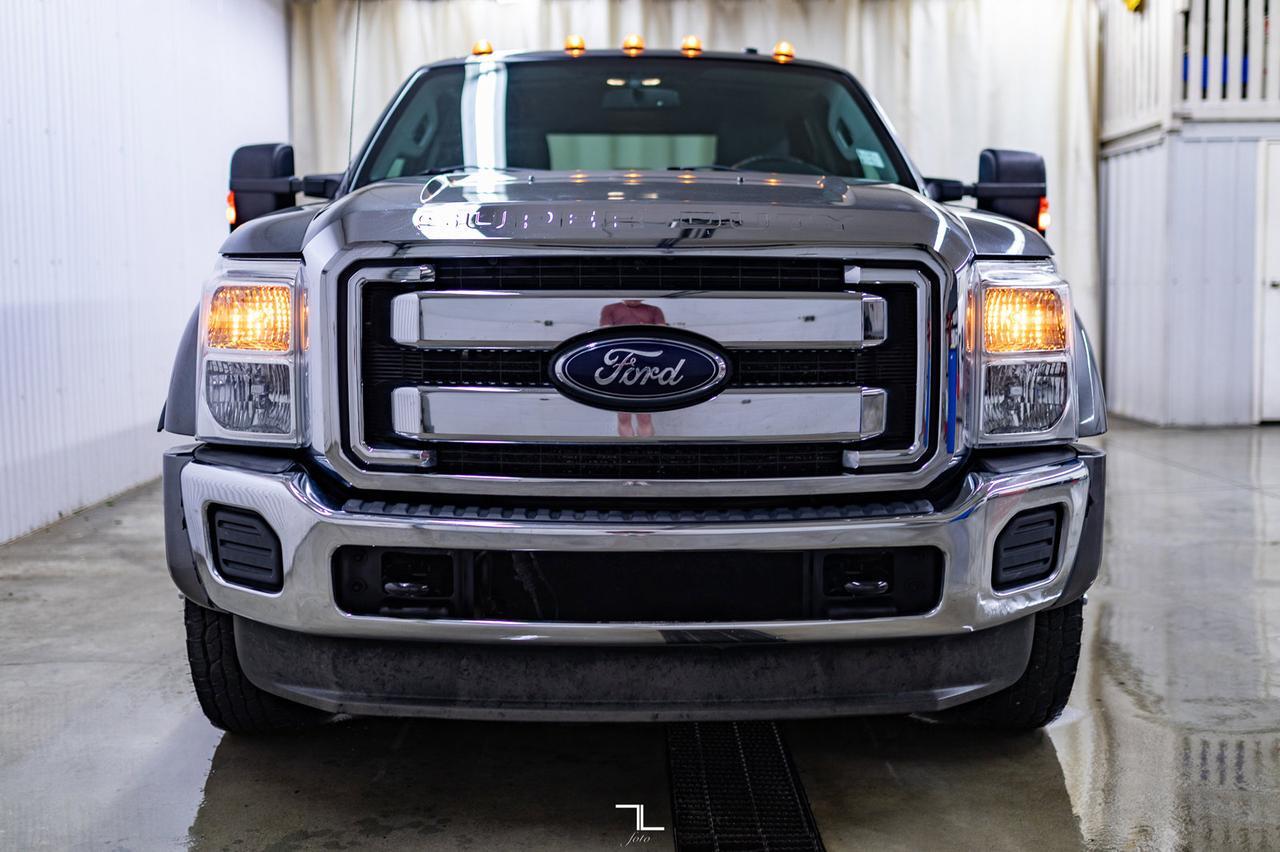 2012 Ford F-450 4x4 Crew Cab XLT Dually Diesel BCam Red Deer AB