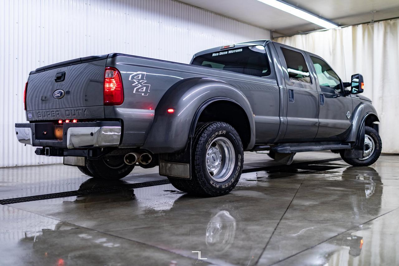 2012 Ford F-450 4x4 Crew Cab XLT Dually Diesel BCam Red Deer AB