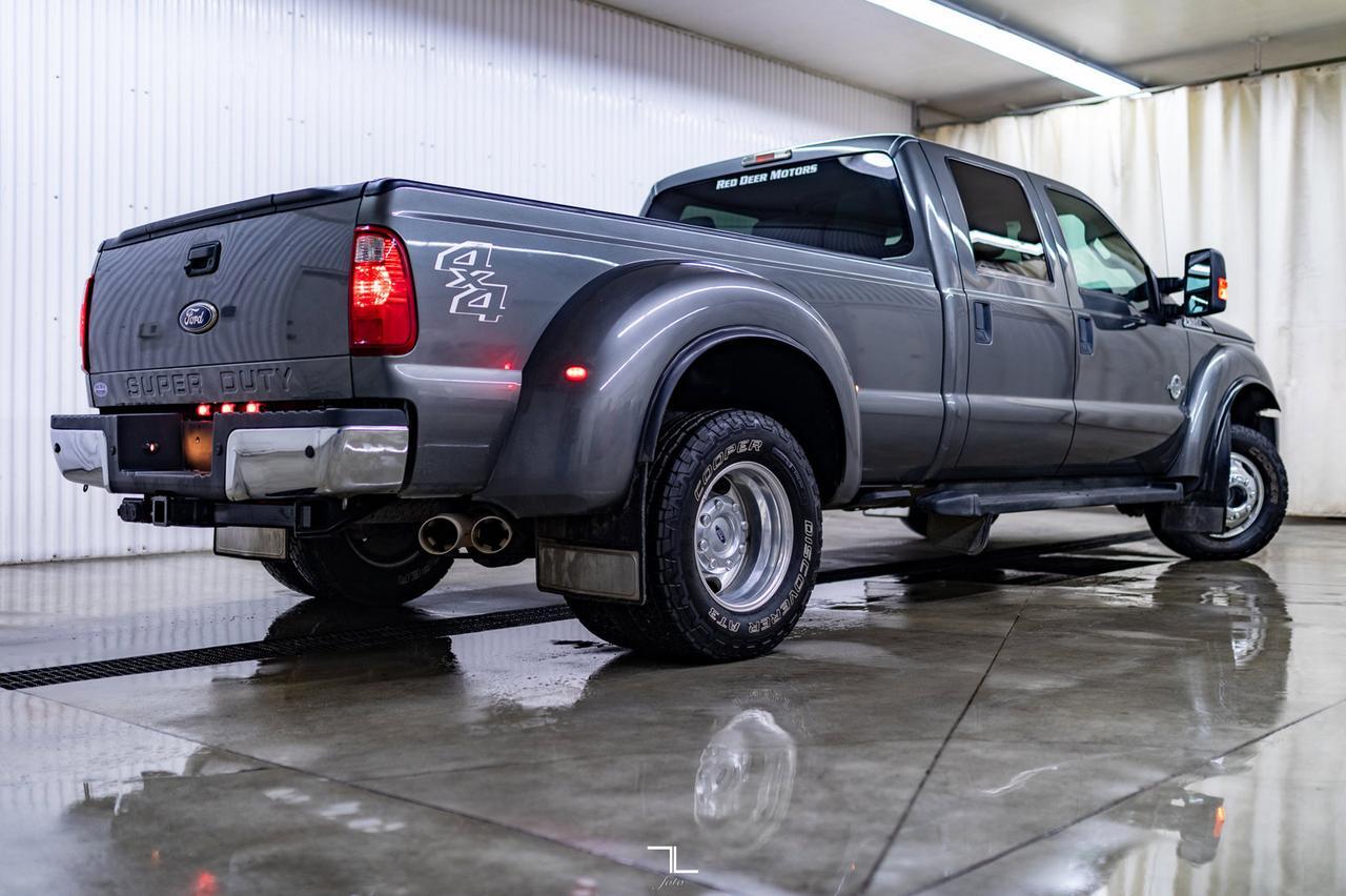 2012 Ford F-450 4x4 Crew Cab XLT Dually Diesel BCam Red Deer AB