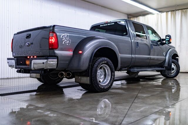 2012 Ford F-450 4x4 Crew Cab XLT Dually Diesel BCam Red Deer AB