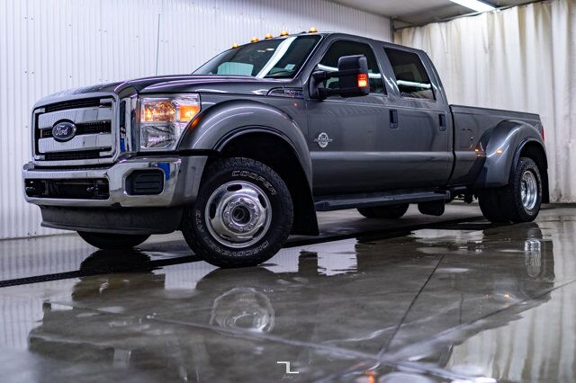 2012 Ford F-450 4x4 Crew Cab XLT Dually Diesel BCam Red Deer AB