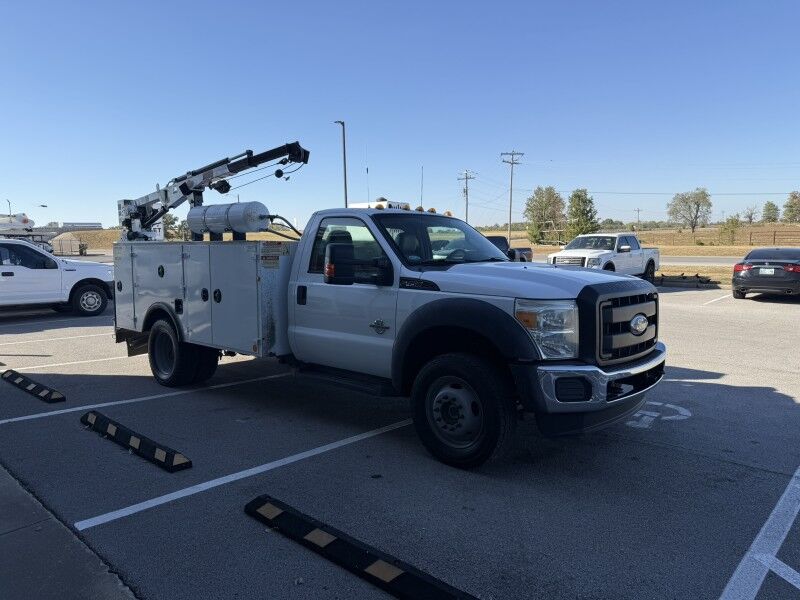 2012 Ford F-450 DRW 4x4 Diesel Utility w/ Crane XL Collinsville OK
