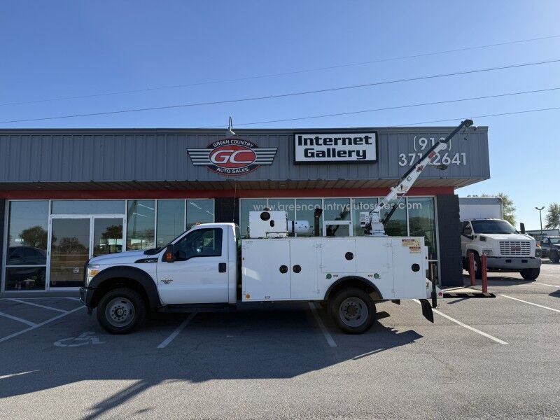 2012 Ford F-450 DRW 4x4 Diesel Utility w/ Crane XL Collinsville OK