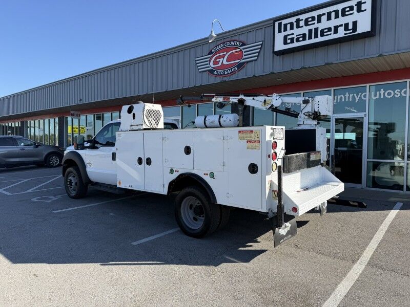 2012 Ford F-450 DRW 4x4 Diesel Utility w/ Crane XL Collinsville OK