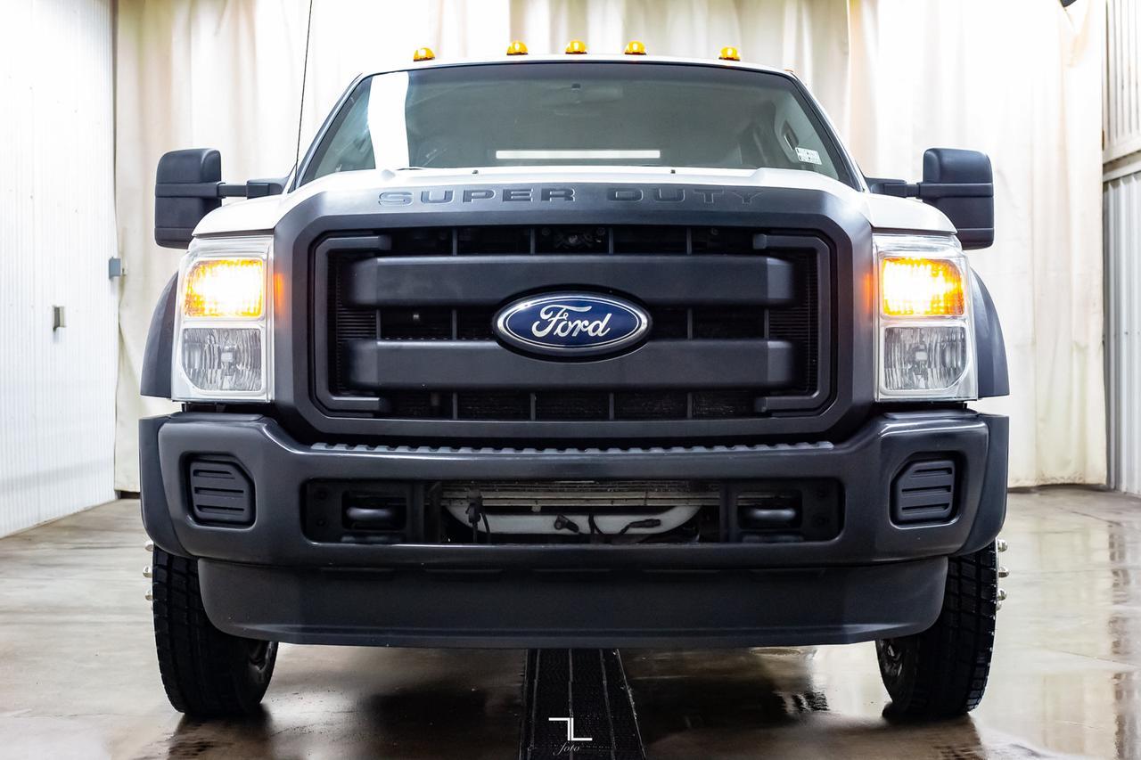 2012 Ford F-550 4x4 Crew Cab XL Deck Diesel Red Deer AB