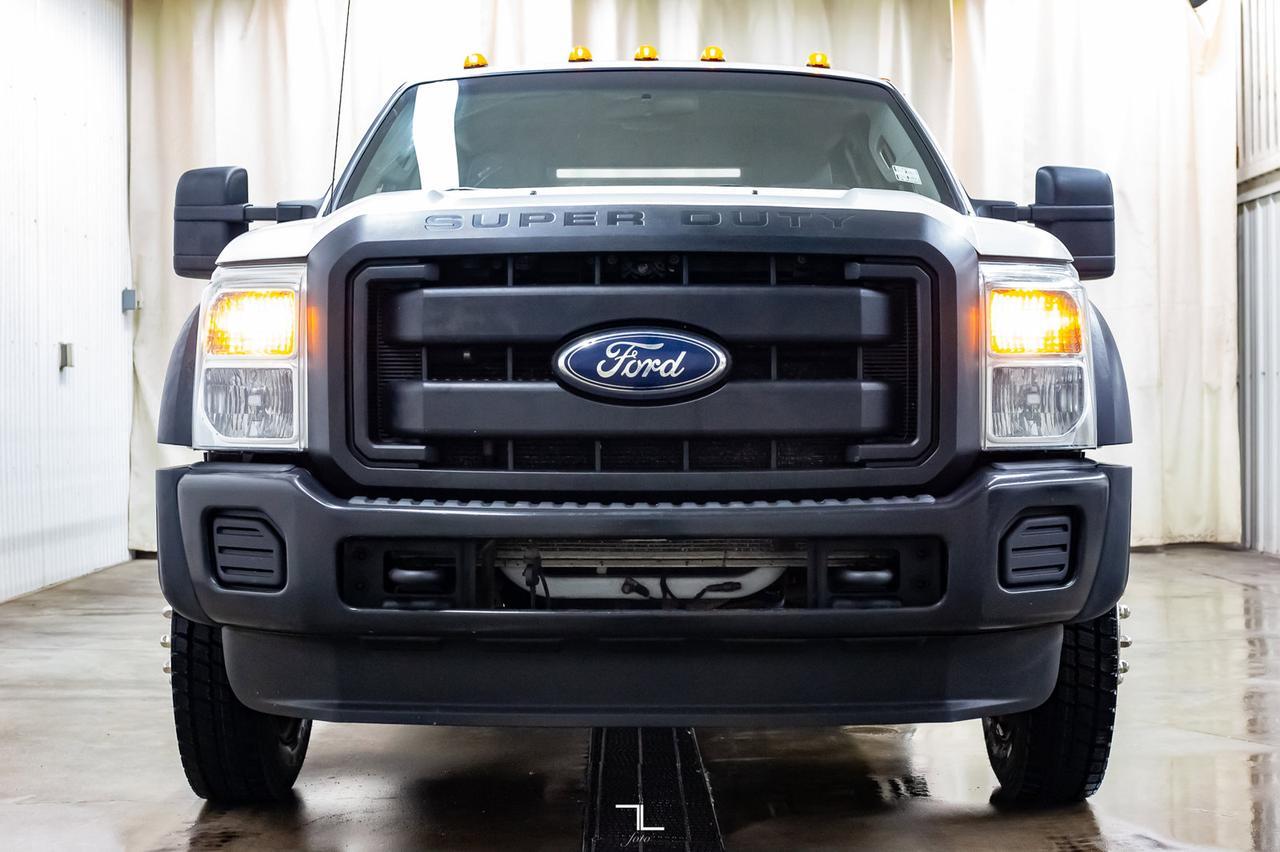 2012 Ford F-550 4x4 Crew Cab XL Deck Diesel Red Deer AB