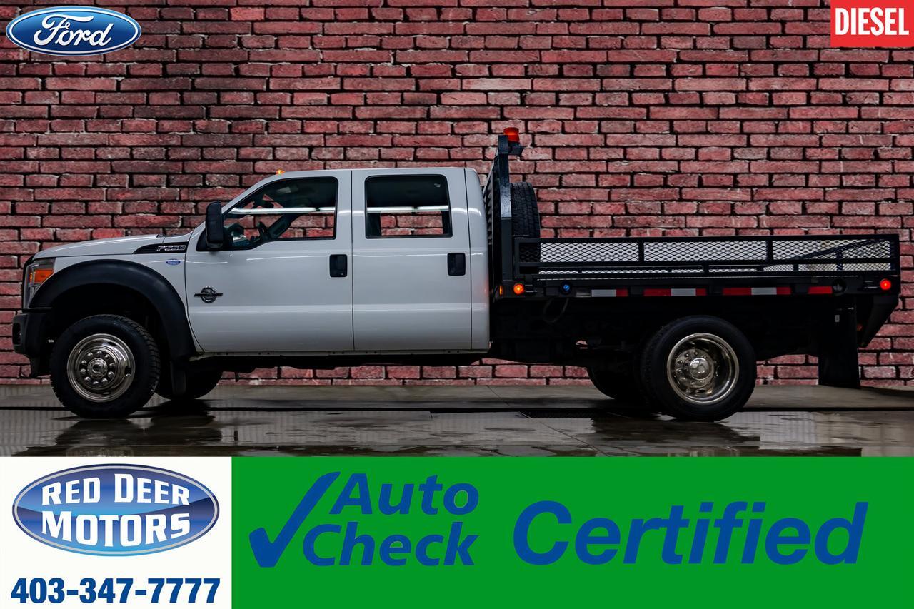 2012 Ford F-550 4x4 Crew Cab XL Deck Diesel