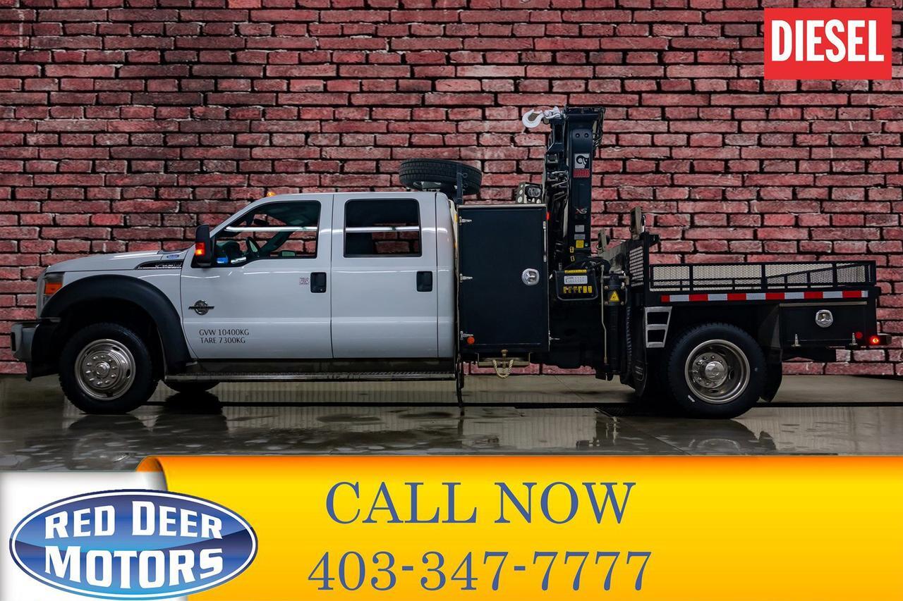 2012 Ford F-550 4x4 Crew Cab XLT Diesel Picker
