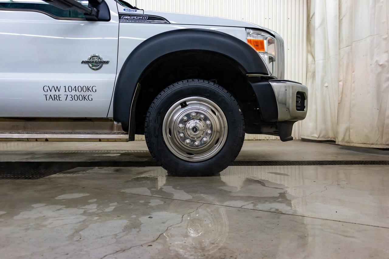 2012 Ford F-550 4x4 Crew Cab XLT Diesel Picker Red Deer AB