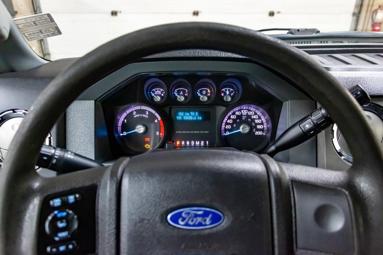 2012 Ford F-550 4x4 Crew Cab XLT Diesel Picker Red Deer AB