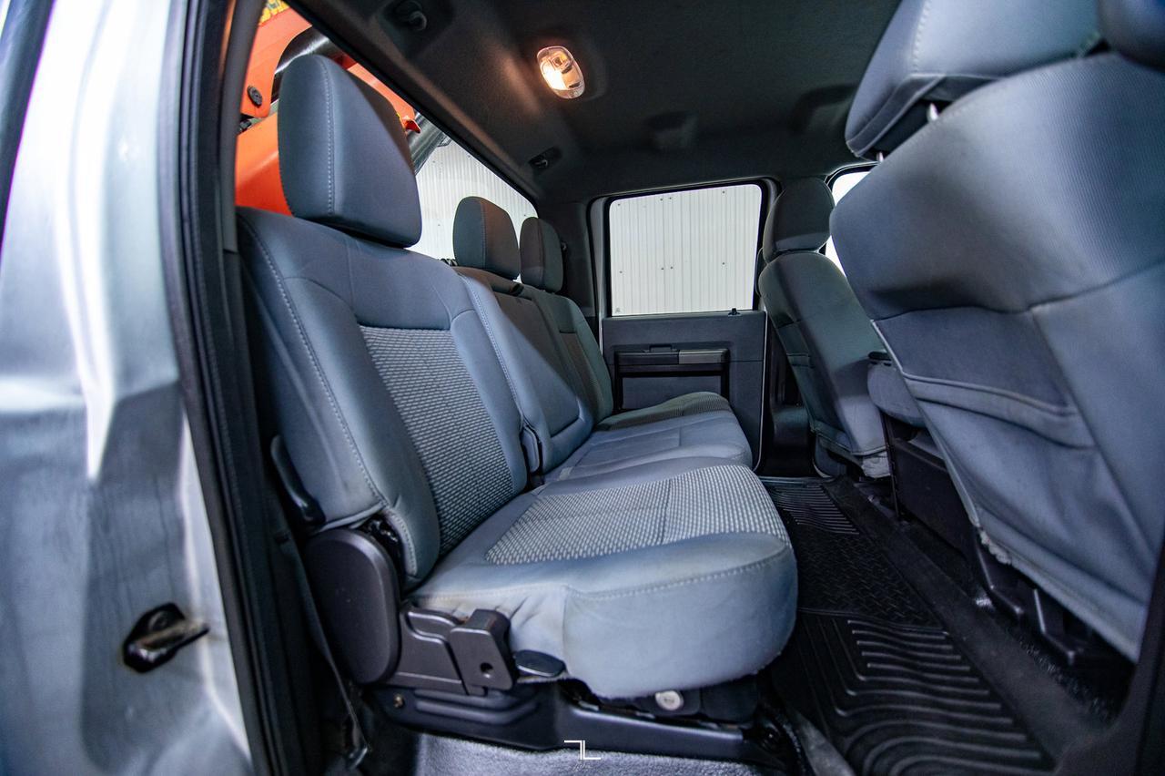 2012 Ford F-550 4x4 Crew Cab XLT Picker Deck Diesel Red Deer AB