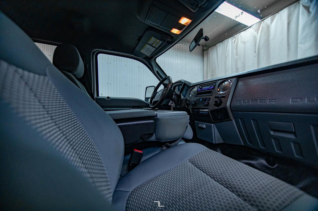 2012 Ford F-550 4x4 Crew Cab XLT Picker Deck Diesel Red Deer AB