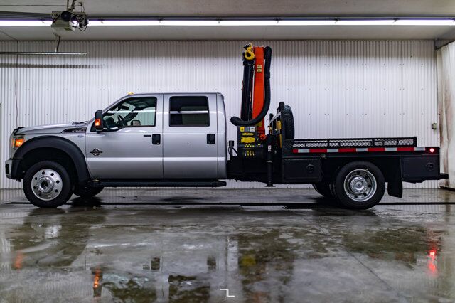 2012 Ford F-550 4x4 Crew Cab XLT Picker Deck Diesel Red Deer AB 2012 Ford F-550 4x4 Crew Cab XLT Picker Deck Diesel Red Deer AB