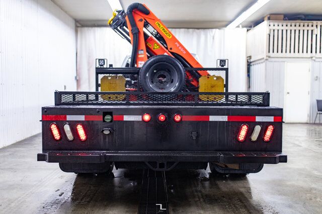 2012 Ford F-550 4x4 Crew Cab XLT Picker Deck Diesel Red Deer AB