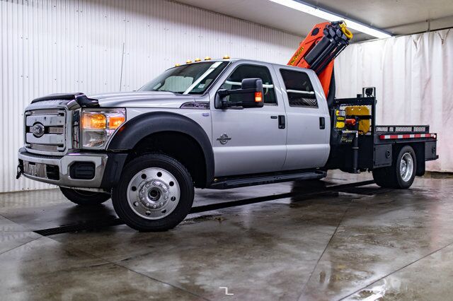 2012 Ford F-550 4x4 Crew Cab XLT Picker Deck Diesel Red Deer AB 2012 Ford F-550 4x4 Crew Cab XLT Picker Deck Diesel Red Deer AB