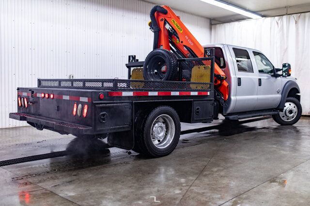 2012 Ford F-550 4x4 Crew Cab XLT Picker Deck Diesel Red Deer AB 2012 Ford F-550 4x4 Crew Cab XLT Picker Deck Diesel Red Deer AB