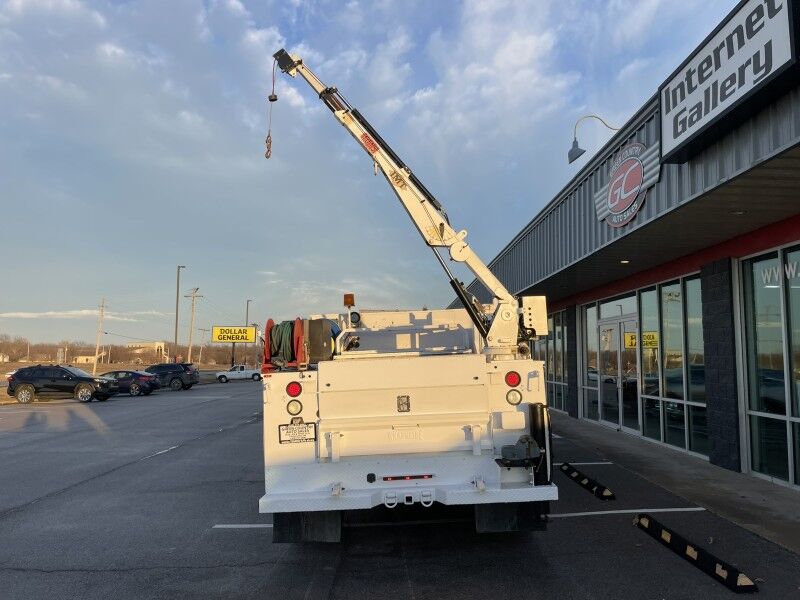 2012 Ford F-550 4x4 Diesel Utility IMT 1015 Crane XL Collinsville OK