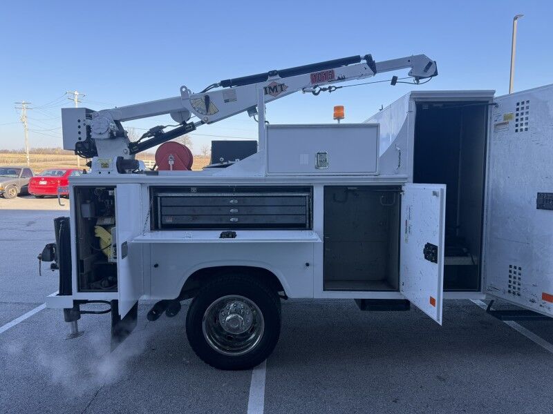 2012 Ford F-550 4x4 Diesel Utility IMT 1015 Crane XL Collinsville OK