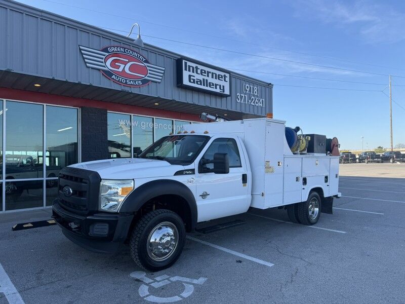 2012 Ford F-550 4x4 Diesel Utility IMT 1015 Crane XL Collinsville OK