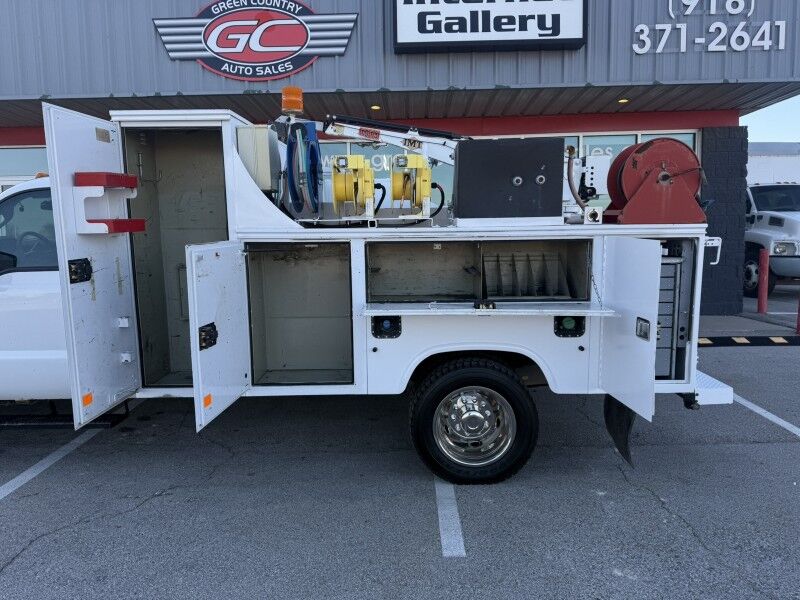 2012 Ford F-550 4x4 Diesel Utility IMT 1015 Crane XL Collinsville OK