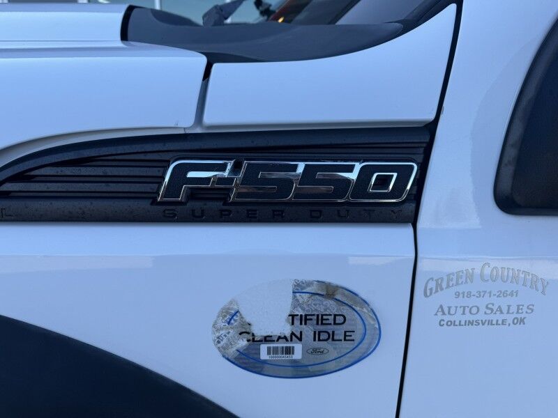 2012 Ford F-550 4x4 Diesel Utility IMT 1015 Crane XL Collinsville OK