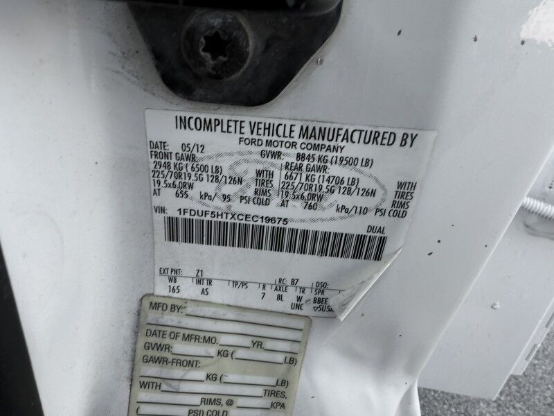 2012 Ford F-550 4x4 Diesel Utility IMT 1015 Crane XL Collinsville OK