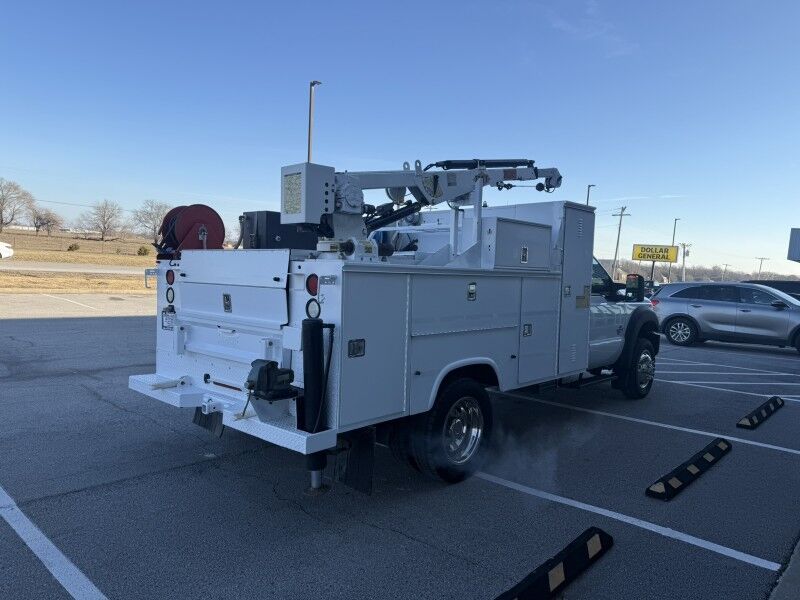 2012 Ford F-550 4x4 Diesel Utility IMT 1015 Crane XL Collinsville OK