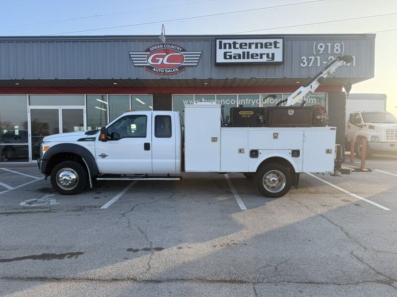 2012 Ford F-550 4x4 Diesel Utility w/ Crane XL Collinsville OK
