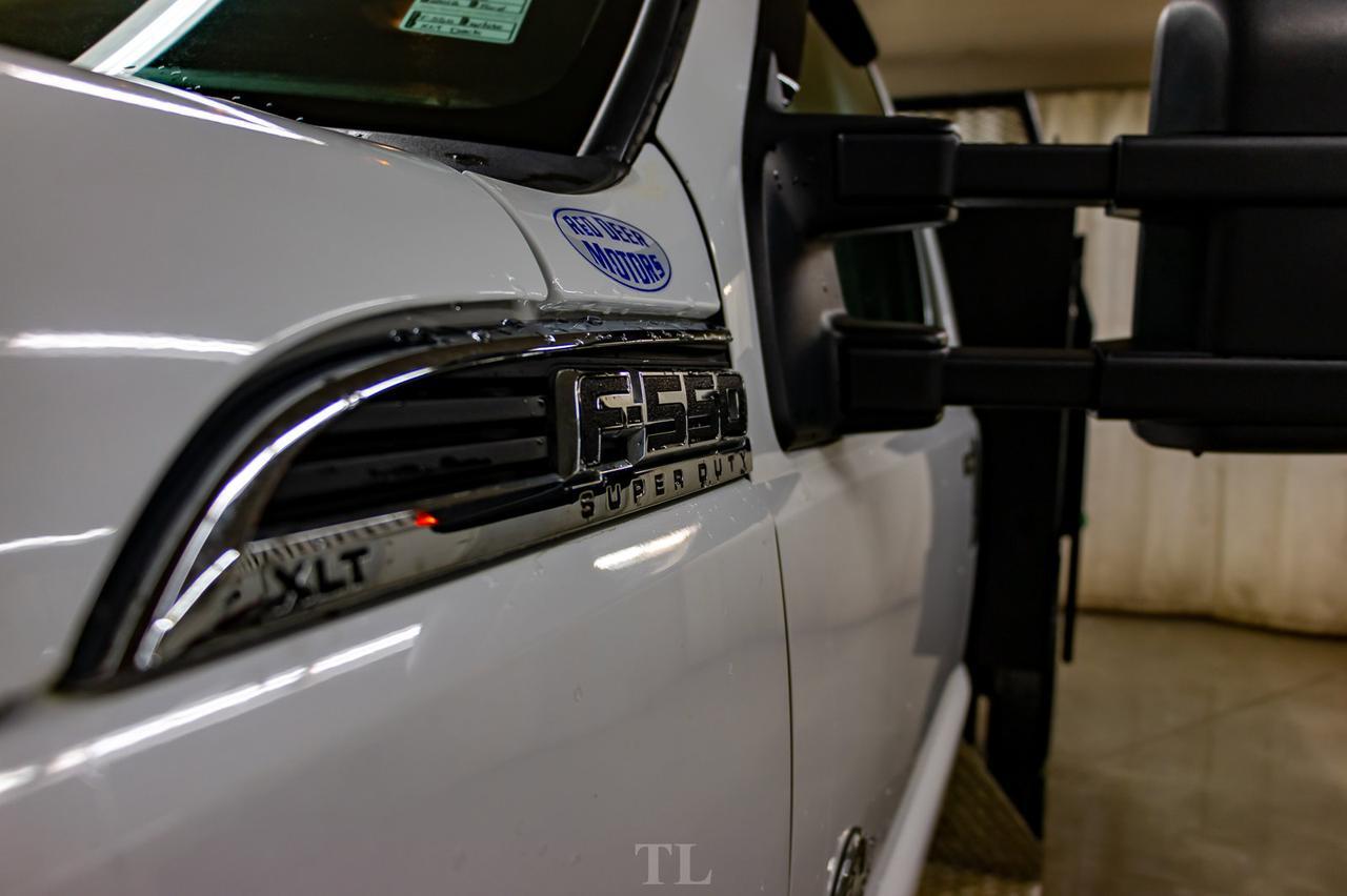 2012 Ford F-550 4x4 Reg Cab XLT Dually Deck Diesel Red Deer AB