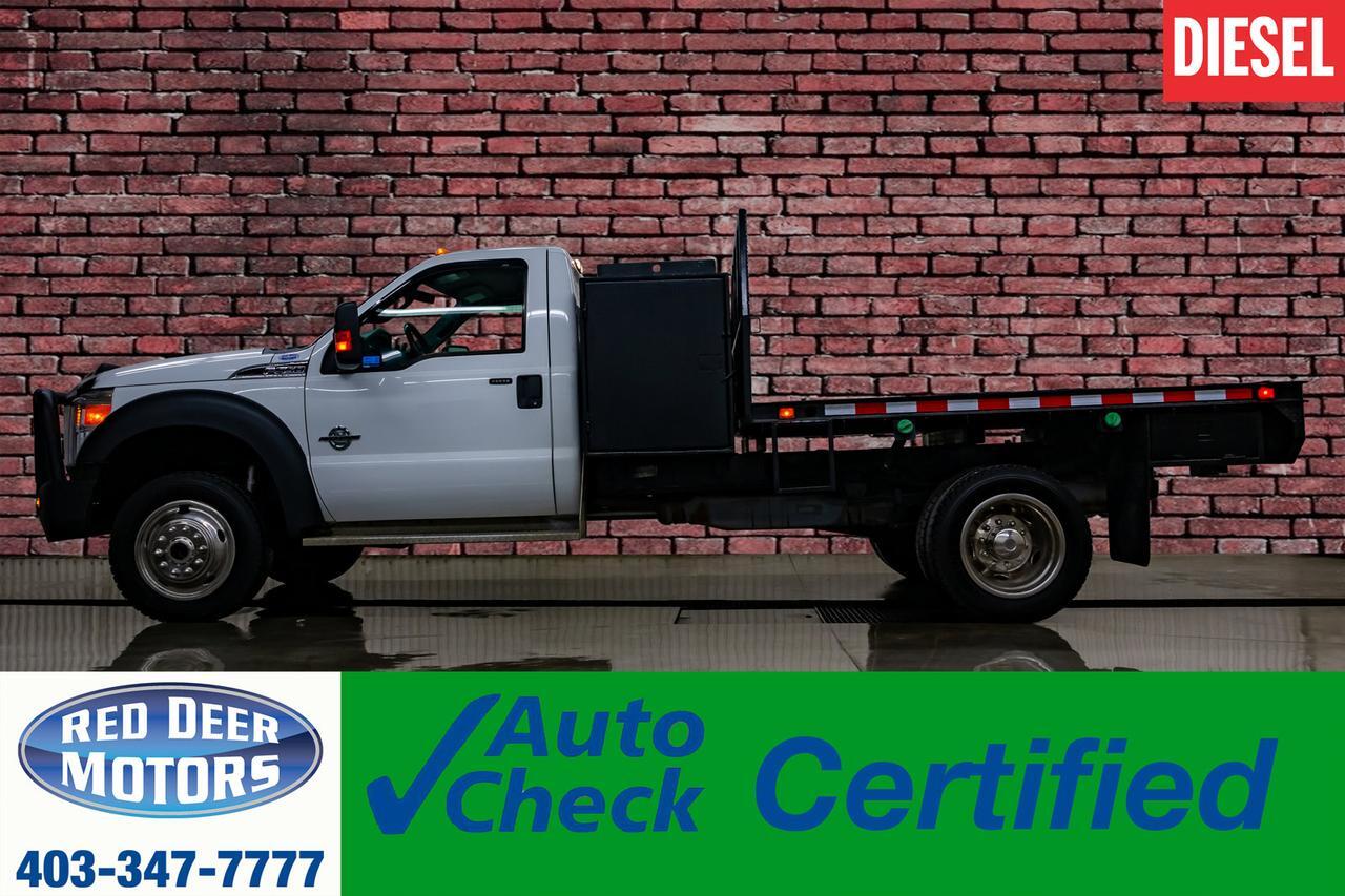 2012 Ford F-550 4x4 Reg Cab XLT Dually Deck Diesel