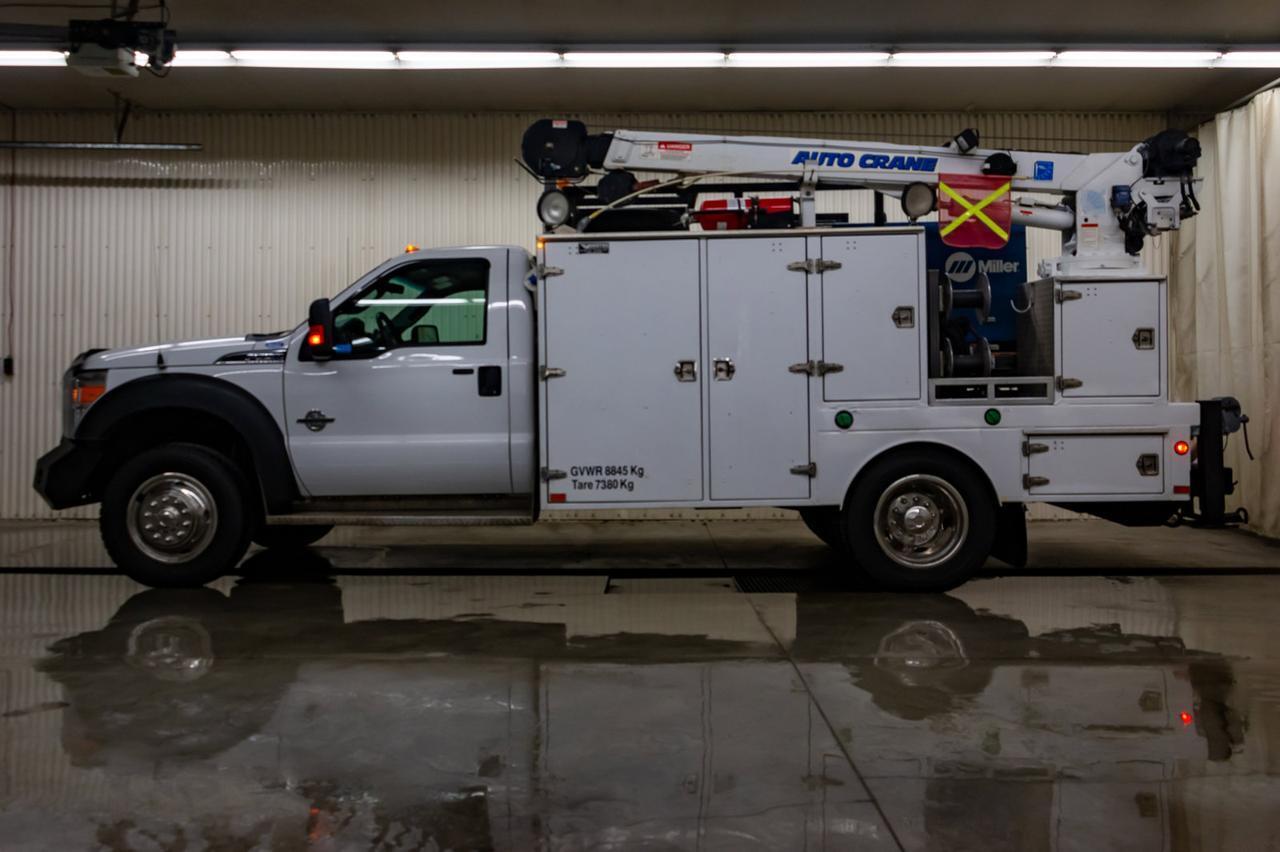 2012 Ford F-550 4x4 Reg Cab XLT Mechanic's Box Red Deer AB