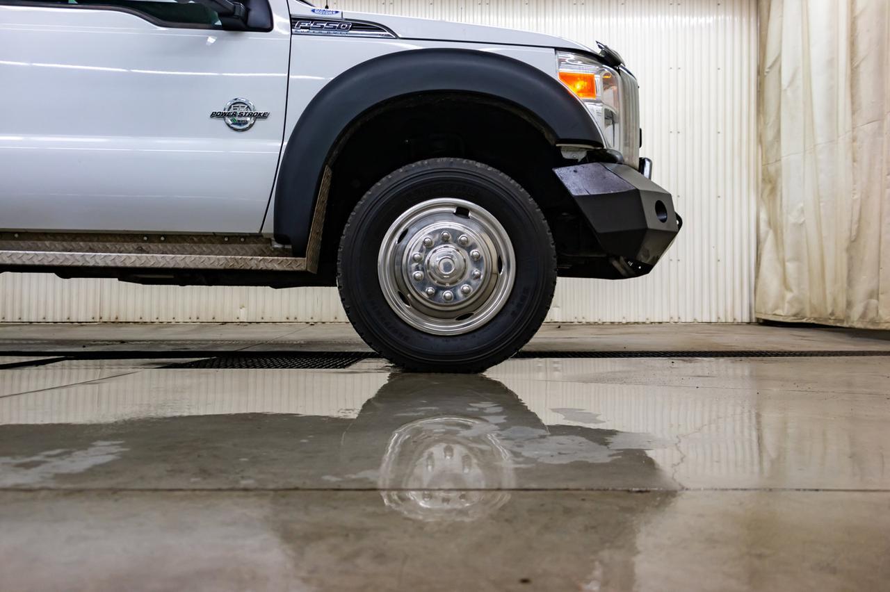 2012 Ford F-550 4x4 Reg Cab XLT Mechanic's Box Red Deer AB